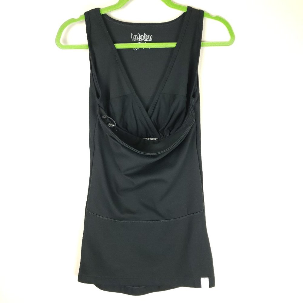 lalabu Women’s Black Nursing Tank Top